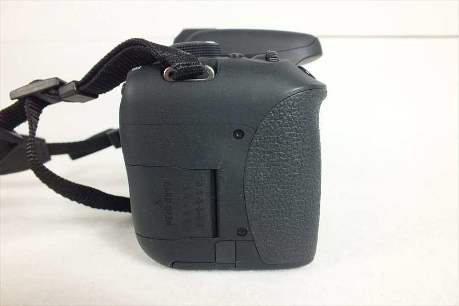 ★ Canon キャノン EOS KISS DIGITAL X8i ダブルズームキット デジタル一眼レフ 18-55 55-250 中古 現状品 240201N3296_画像5