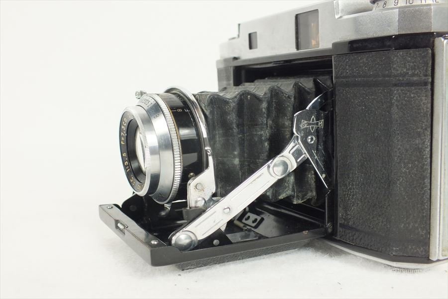 ★ Mamiya マミヤ MAMIYA 6 蛇腹カメラ D.ZUIKO F.C 1:3.5 7.5cm 中古 現状品 240301B2004_画像3