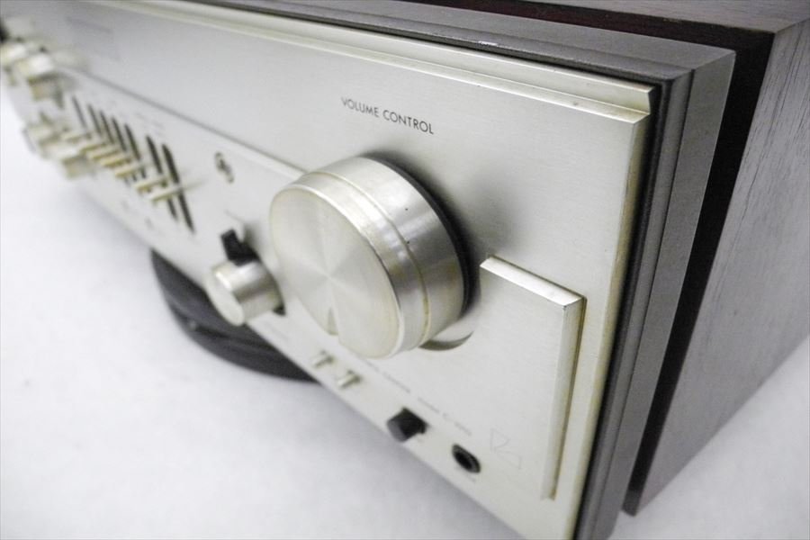 ▼ LUXMAN ラックスマン C-1010 プリアンプ アンプ 中古 現状品 240305K2088_画像8