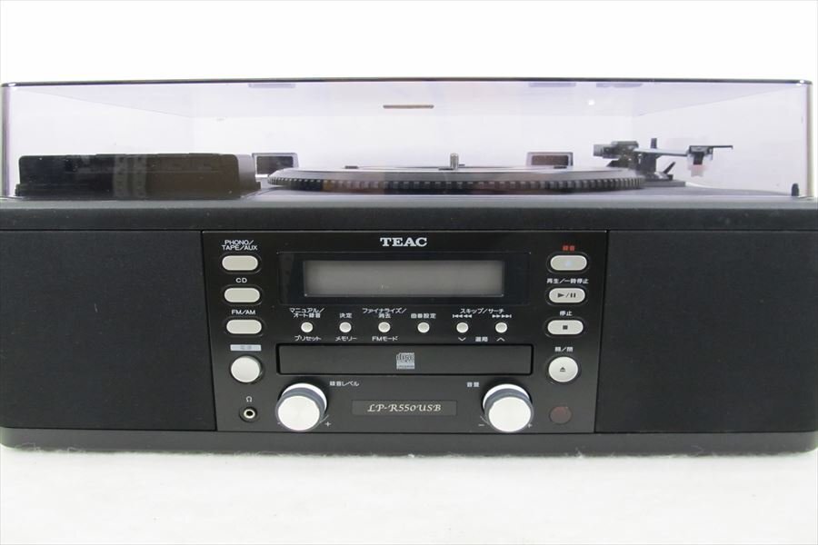 ▼ TEAC ティアック LP-R550USB マルチプレーヤー 音出し確認済 中古 240305K2055_画像3