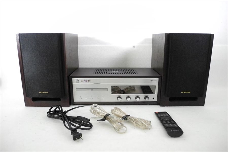 ▼ SANSUI サンスイ SMC-500BT ミニコンポ 中古 240305K2108_画像1