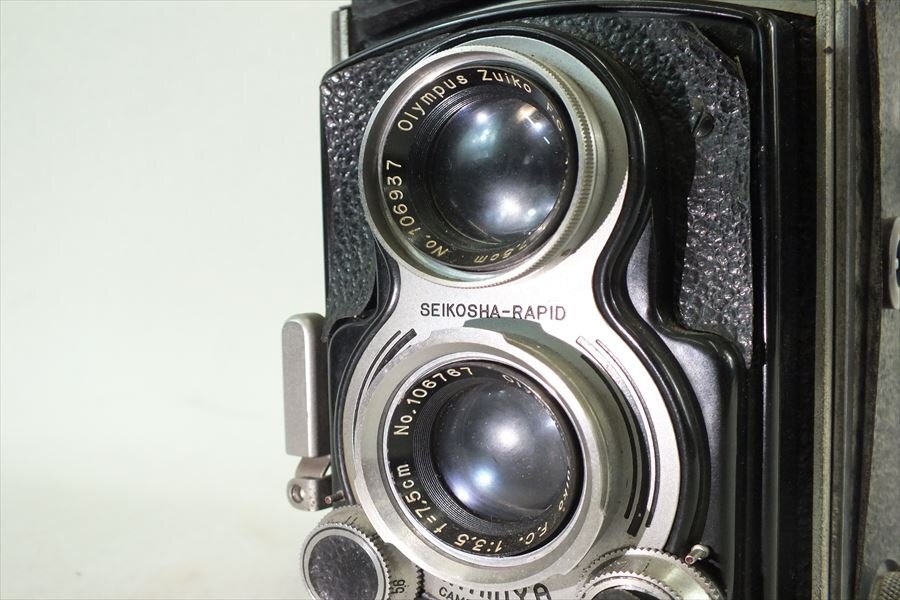 * Mamiya Mamiya MAMIYAFLEX twin-lens reflex camera Zuiko 3.5 7.5cm used present condition goods 240209G3465