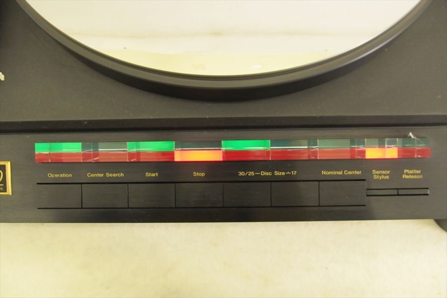 ▼ 群馬県高崎市 引取可 ▼ Nakamichi ナカミチ TX-1000 PS-1000 ターンテーブル 中古 現状品 240305H3203の画像6