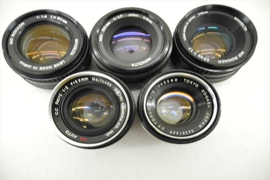 ▼ MF単焦点レンズ 20本 メーカー様々 レンズ 中古 現状品 240305R9202_画像6