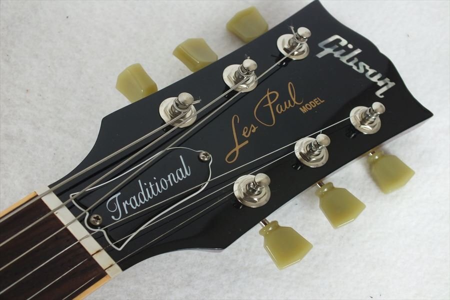 ★ Gibson ギブソン Les Paul Standard ギター Gibson Les Paul Traditional Plaintop 2016 LPTDP16HSCH3 中古 現状品 240301N3115_画像4