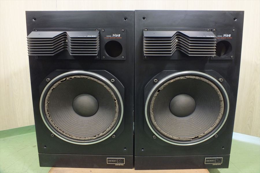 □ ONKYO オンキョー M6III スピーカー 中古 現状品 240306G6038の画像3