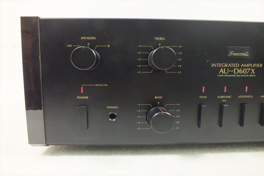 □ SANSUI サンスイ AU-D607X アンプ 中古 現状品 240306G6047_画像4