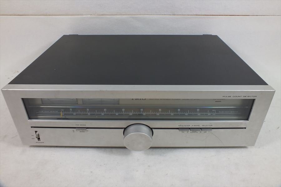 □ TRIO トリオ KT-8100 チューナー 中古 240206G6349_画像1