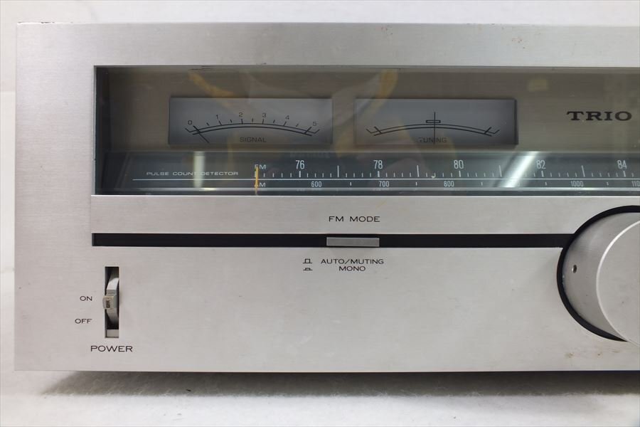 □ TRIO トリオ KT-8100 チューナー 中古 240206G6349_画像3