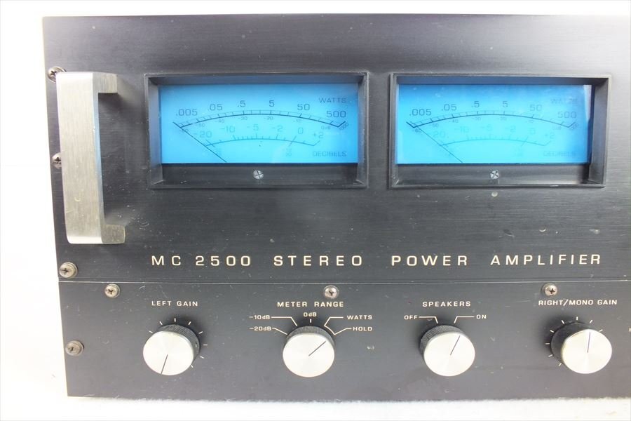 ★ 札幌市引取可 McIntosh マッキントッシュ MC2500 アンプ 中古 現状品 240301N3263の画像3