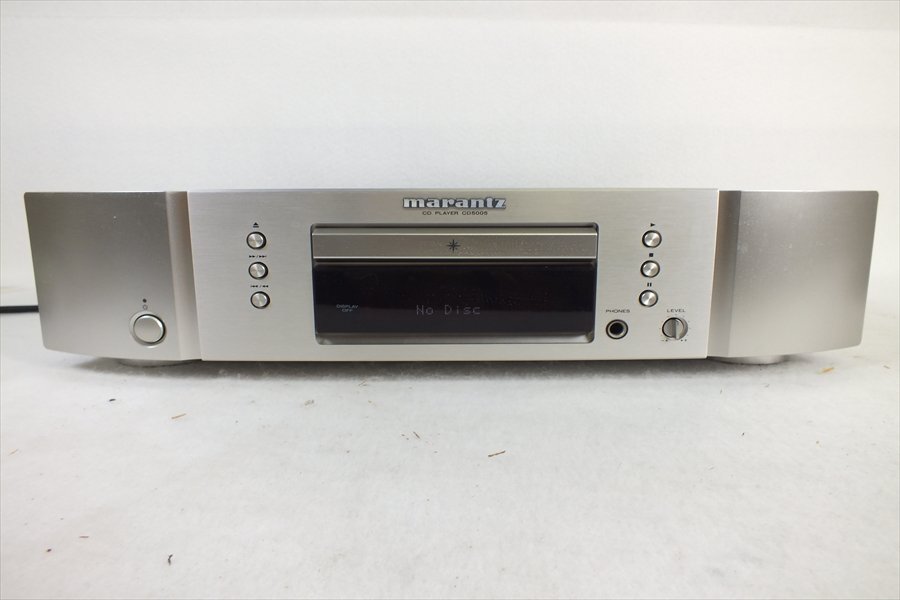 ◇ marantz マランツ CD5005 CDプレーヤ 中古 現状品 240308R7069の画像3