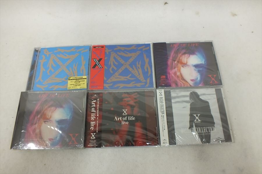 ◆ X JAPAN CD 一式 アートオブライフ ブルーブラッド 他 中古 現状品 240309G3183の画像6