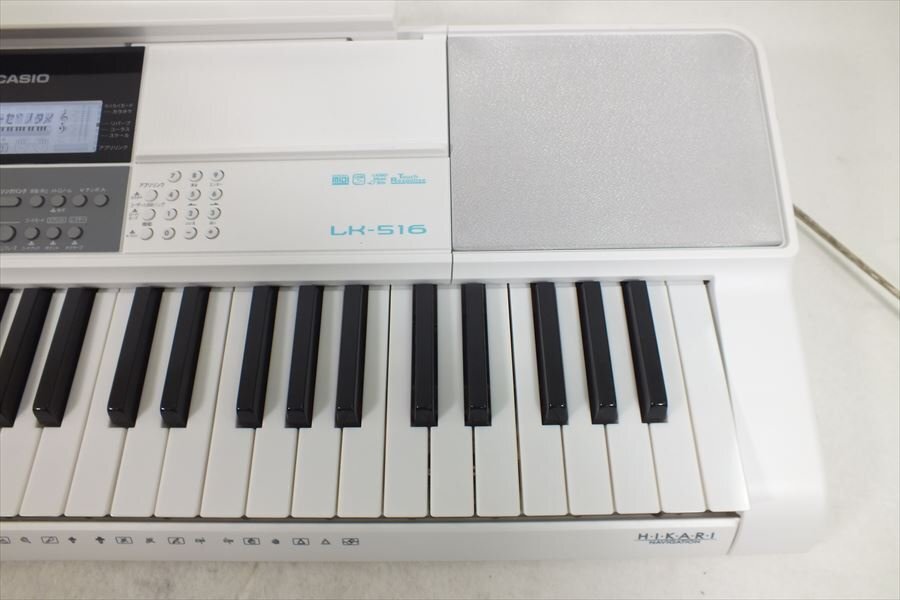 □ CASIO カシオ LK-516 キーボード 中古 現状品 240306G6077の画像5