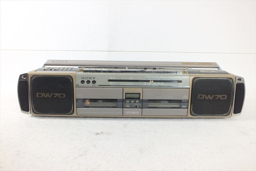 ★ SONY ソニー CFS-DW70 ラジカセ 中古 現状品 231001C4399の画像1