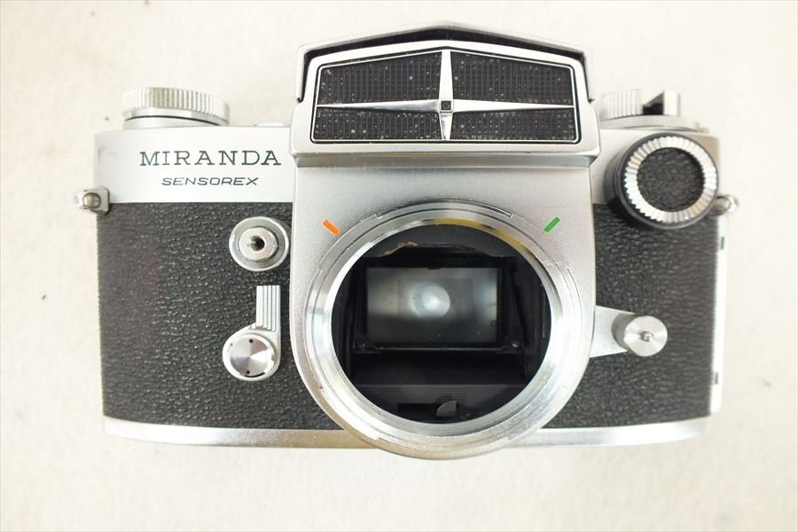 ◆ MIRANDA SENSOREX ミランダ フィルム一眼レフ 2.8 35ｍｍ 中古 現状品 240309M5565_画像2