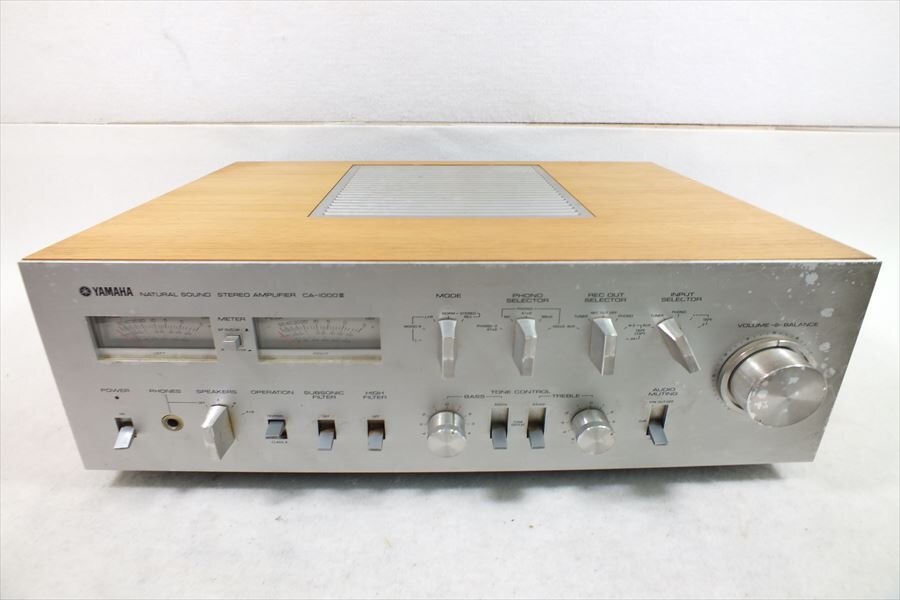 □ YAMAHA ヤマハ CA-1000III アンプ 中古 現状品 240306G6260_画像1