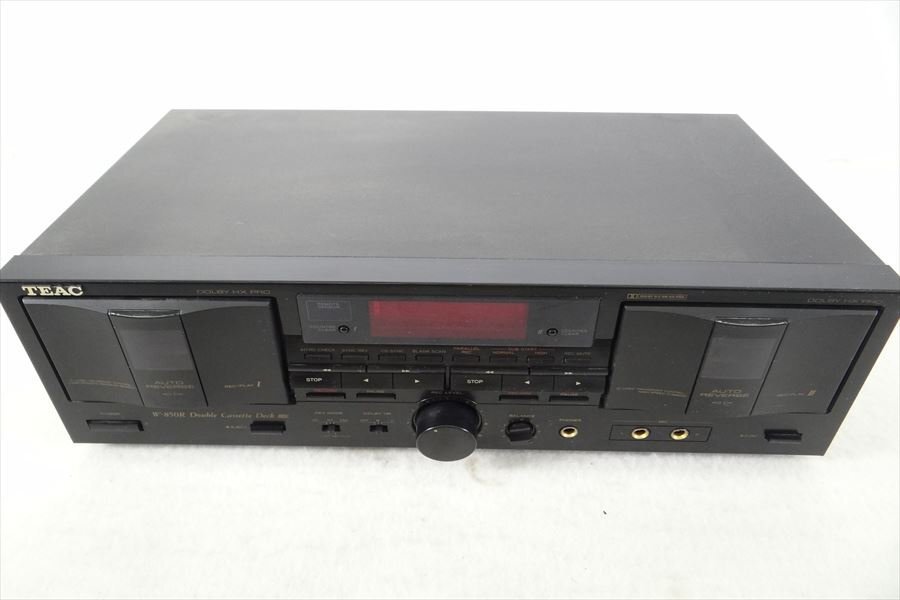 ▼ TEAC ティアック W-850R カセットデッキ 中古 現状品 240205A1005_画像1