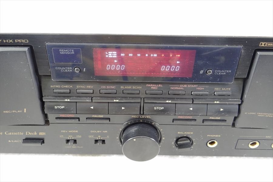 ▼ TEAC ティアック W-850R カセットデッキ 中古 現状品 240205A1005_画像5