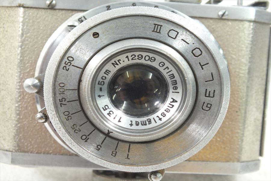 □ GELTO ゲルト D III レンジファインダー 中古 現状品 240306G6014_画像6