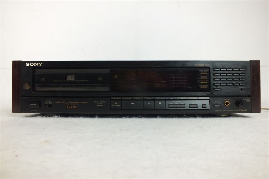 * SONY Sony CDP-338ESD CD player used present condition goods 240301N3345