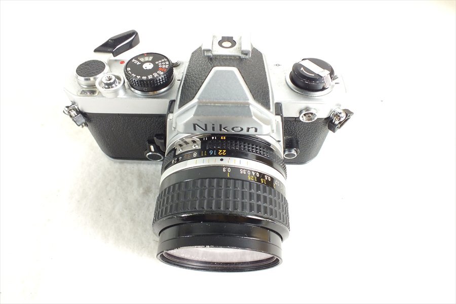 ◇ Nikon ニコン FM フィルム一眼レフ NIKKOR 24mm 1:2.8 中古 現状品 240308R7187_画像3