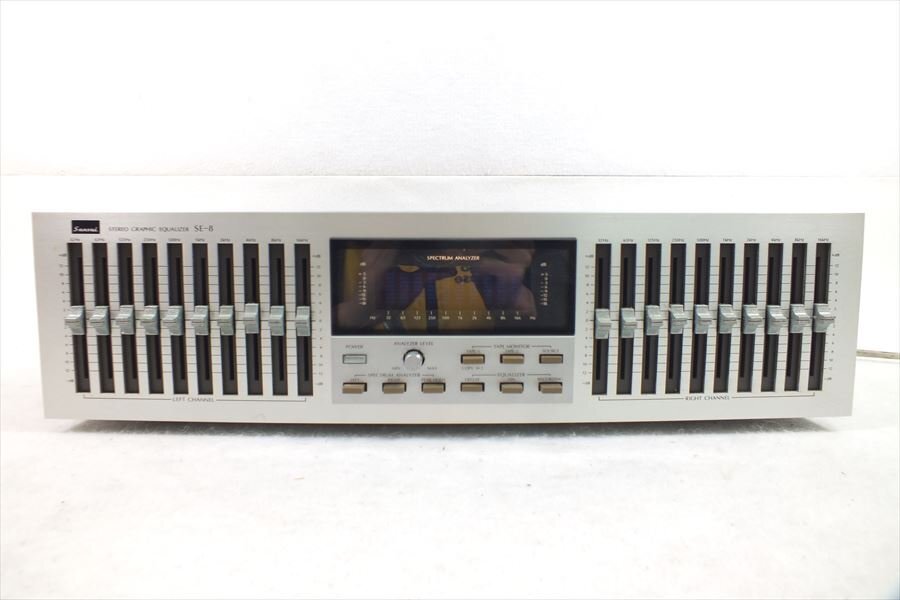 □ SANSUI サンスイ SE-8 イコライザー 中古 現状品 240306H2166_画像2