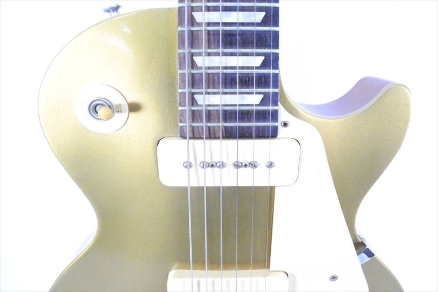 ▼ Gibson ギブソン Les Paul Studio '50s Tribute P-90 Worn Gold Top 2011年製 ギター 103911579 中古 現状品 240305A1113の画像6