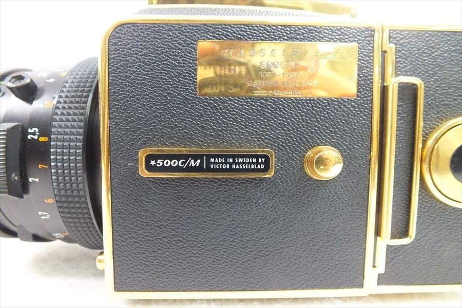 □ HASSELBLAD ハッセルブラッド 500C/M GOLD 30周年 中判カメラ Planar 2.8/80 T 中古 240306G6213_画像10