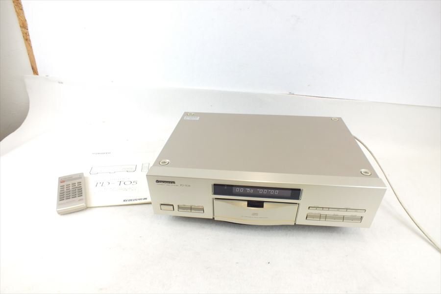 ☆ PIONEER パイオニア PD-TO5 CDプレーヤ 中古 現状品 240307A5276_画像1