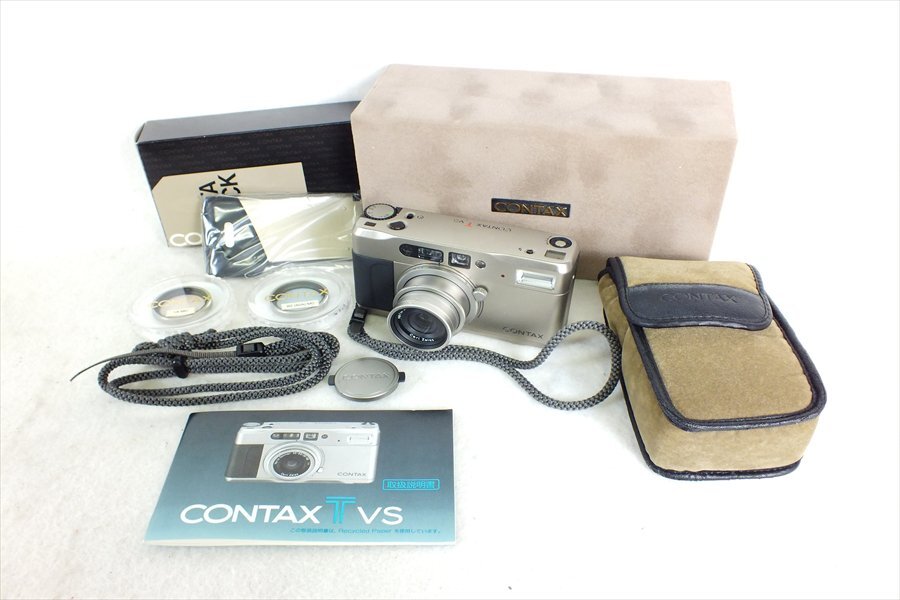 ◇ CONTAX コンタックス T VS コンパクトカメラ シャッター切れOK 中古 現状品 240308T3114_画像1