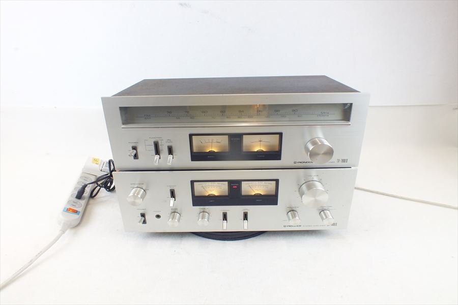 * PIONEER Pioneer SA-7600II TX-7800II audio set used present condition goods 240307R6115
