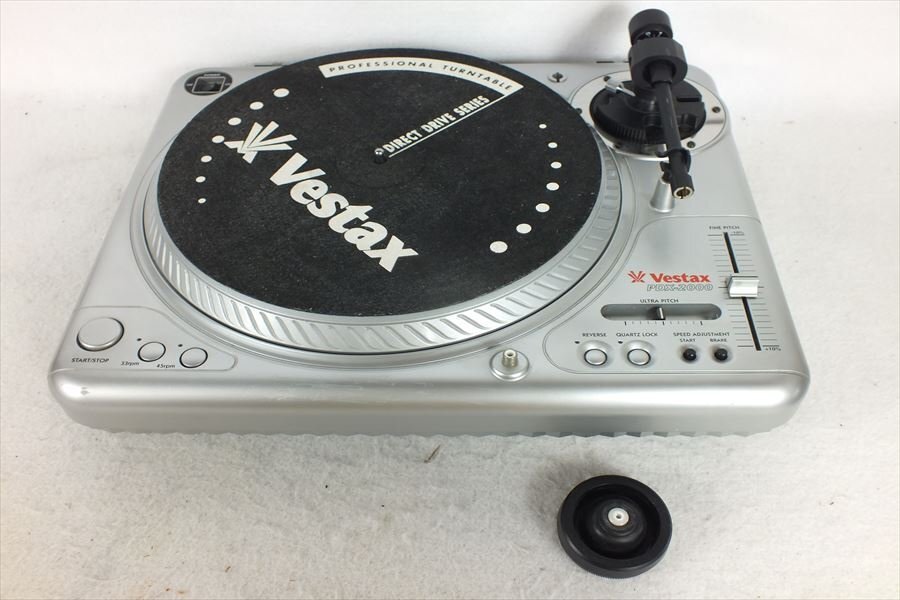 ★ Vestax PDX-2000 ターンテーブル 音出し確認済 中古 240301N3321_画像1