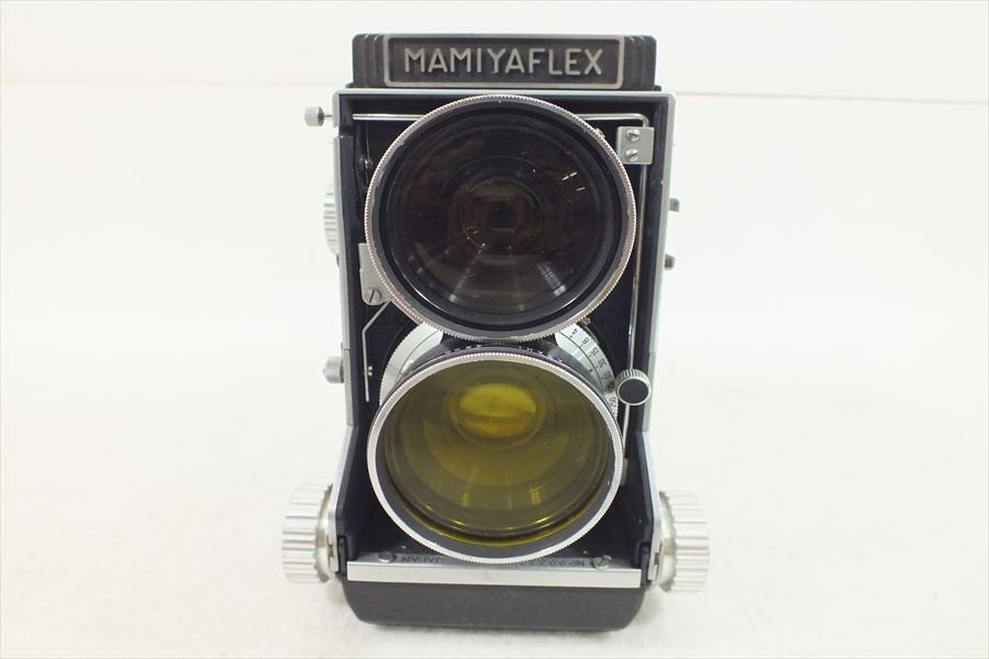 □ Mamiya マミヤ MAMIYAFLEX-C Professional 二眼レフカメラ 3.5 65mm 4.5 180mm 中古 240206G6182_画像3