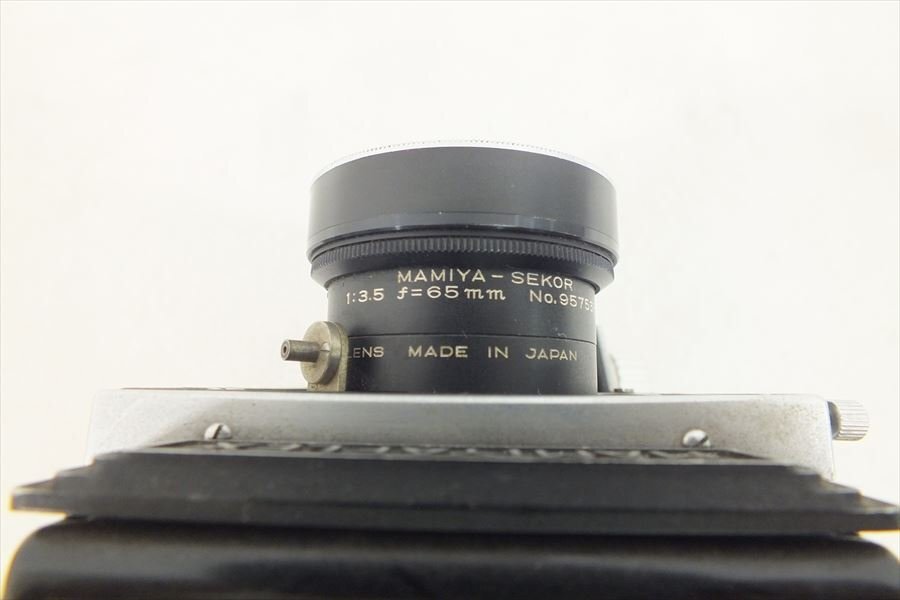 □ Mamiya マミヤ MAMIYAFLEX-C Professional 二眼レフカメラ 3.5 65mm 4.5 180mm 中古 240206G6182_画像7