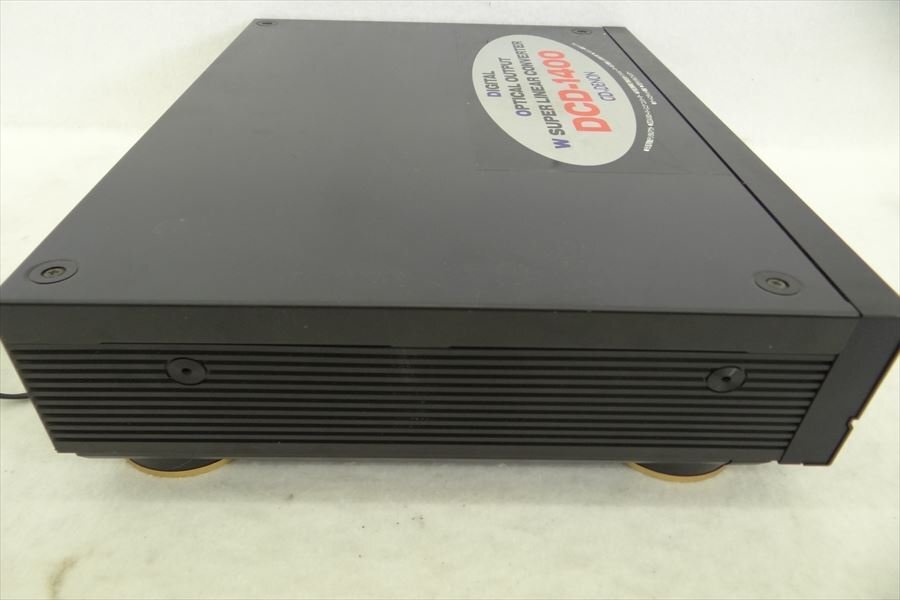 V DENON Denon DCD-1400 CD player CD deck used present condition goods 240205H3049