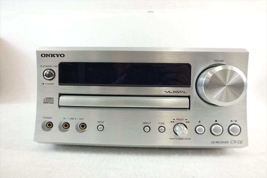 ◆ ONKYO オンキョー CR-D2 D-112EX ミニコンポ 中古 現状品 240309M5436の画像2