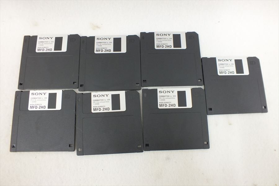 * SONY Sony 3.5 type floppy disk MFD-2HD floppy disk used present condition goods 240309M5491