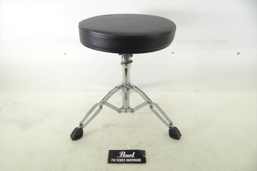 ▼ Pearl パール D-790 スローン 椅子 中古 240305A1035の画像1