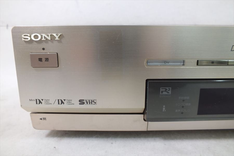 □ SONY ソニー WV-DR9 ビデオデッキ 中古 現状品 240306H2241の画像4