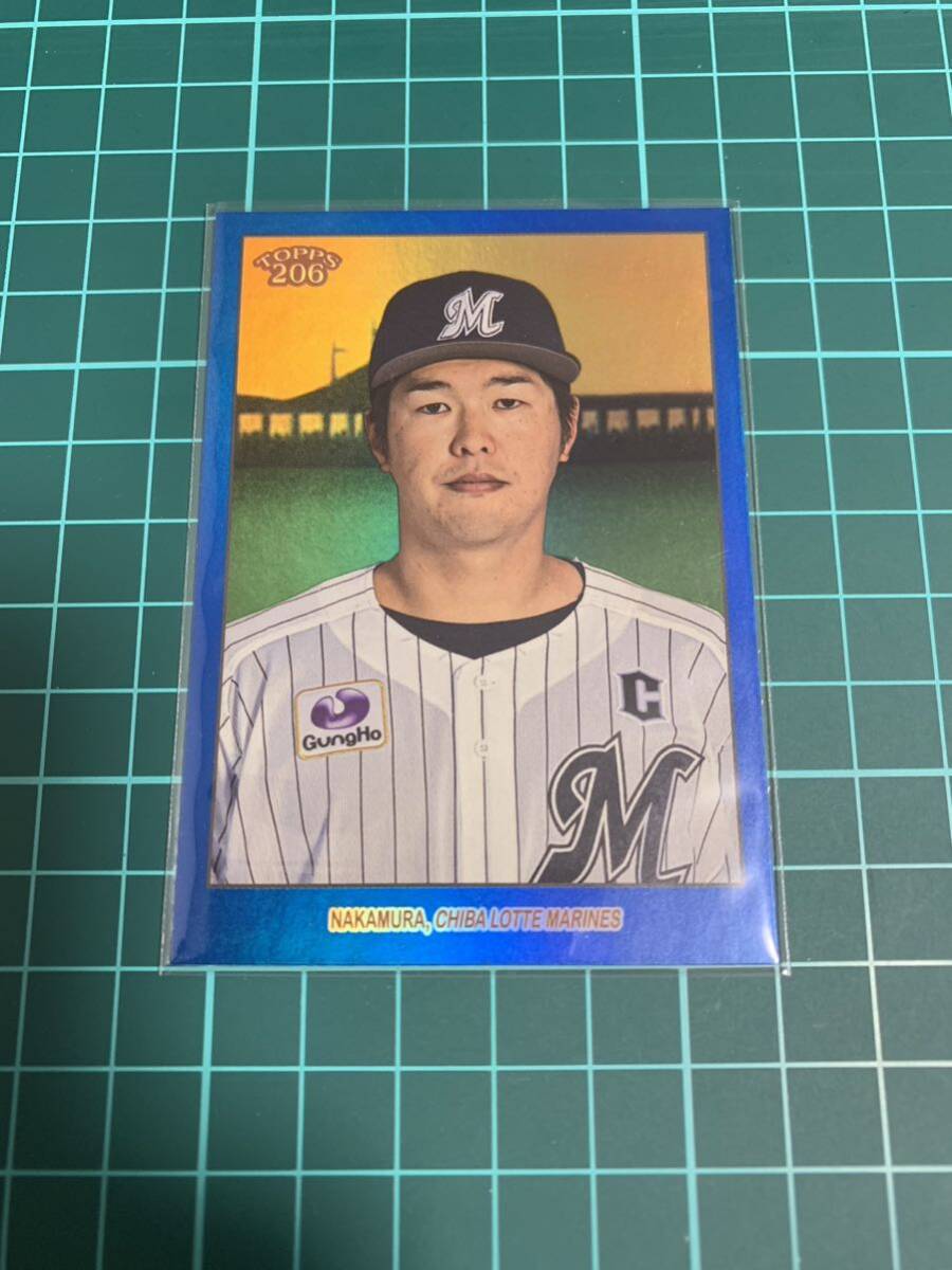 2023 Topps206 NPB 193 千葉ロッテマリーンズ 中村奨吾 75枚限定 56/75の画像1