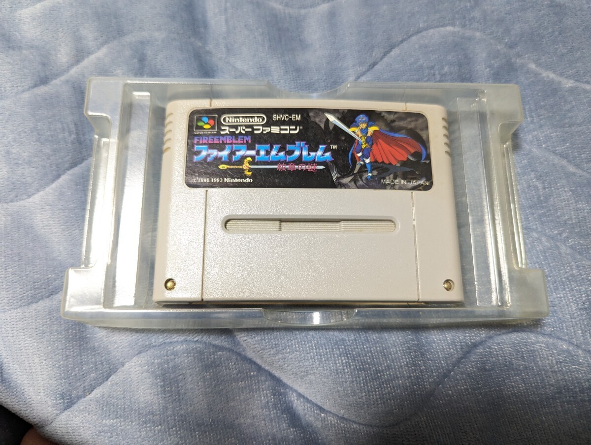 [中古品][メンテナンス済み]　ファイアーエムブレム 紋章の謎　SFC　Nintendo 