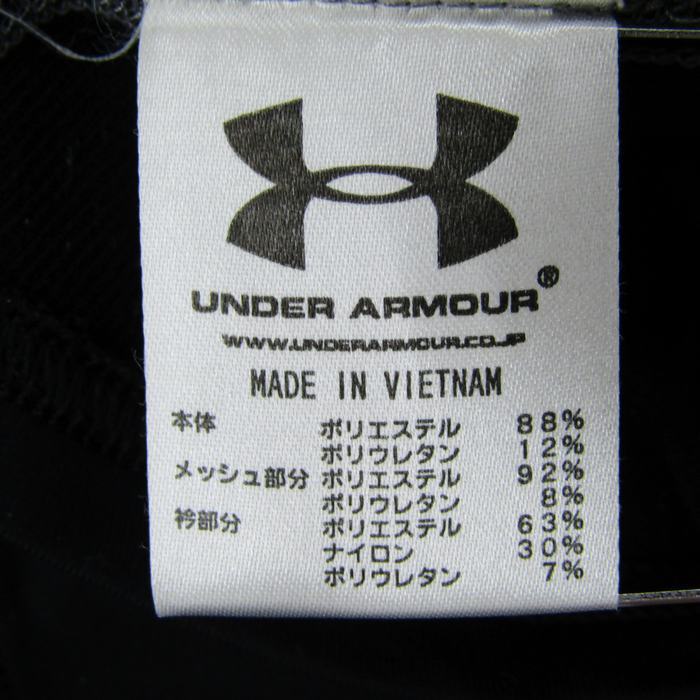 アンダーアーマー 長袖Tシャツ ハイネック スポーツウエア コールドギア メンズ SMサイズ ブラック UNDER ARMOUR_画像6