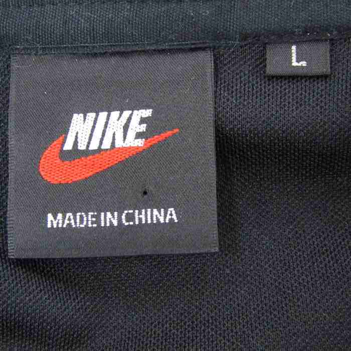  Nike Zip выше джерси спортивная куртка спортивная одежда женский L размер черный × белый NIKE