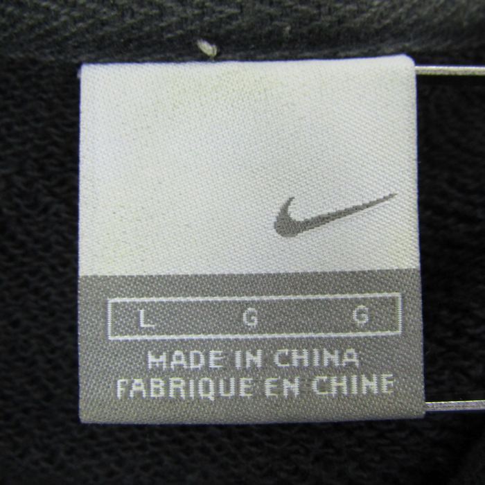  Nike Zip up Parker sweat sweat pants sportswear men's L size black NIKE