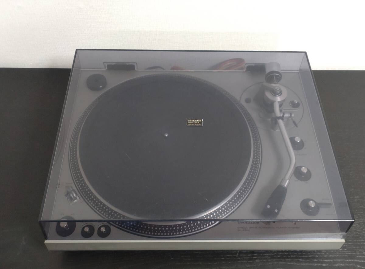 【中古・メンテ済み】★ Technics・テクニクス ★ SL-1300 ★フルオート・ダイレクトドライブ・レコードプレーヤー★カートリッジ,新針付き_画像3