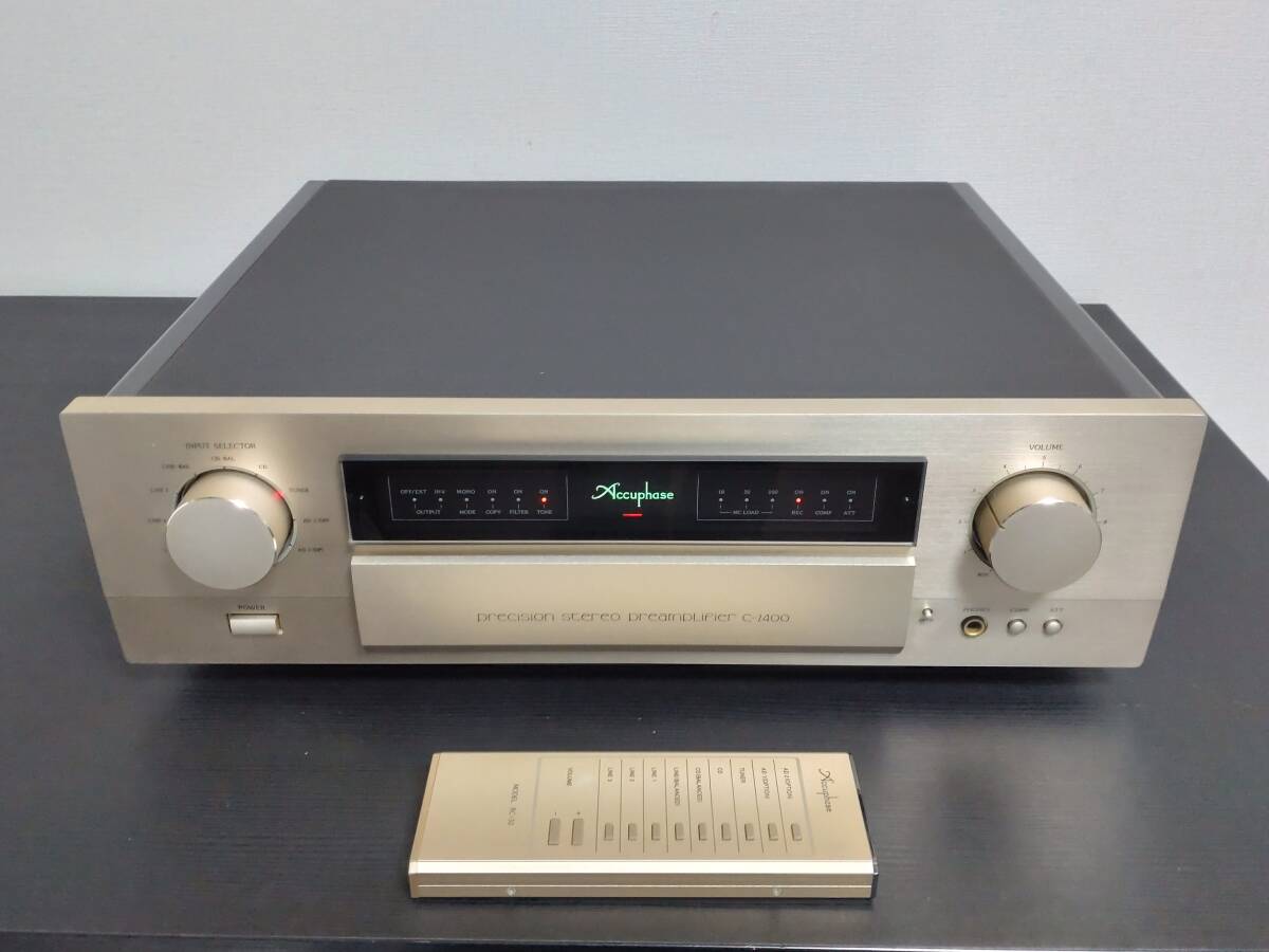 【中古】★ Accuphase・アキュフェーズ ★ C-2400 ★プリアンプ・Control Amplifier ★【AD2800、リモコン付き、動作OK】の画像4