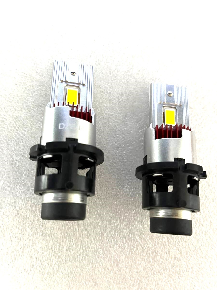 ☆特売品 HID交換用 D4S-LED 6500K/18000LM[車検対応/無加工ポンツケ　ヘッドライト　ダイハツ タントカスタムL350S　L360S/L375S_画像1