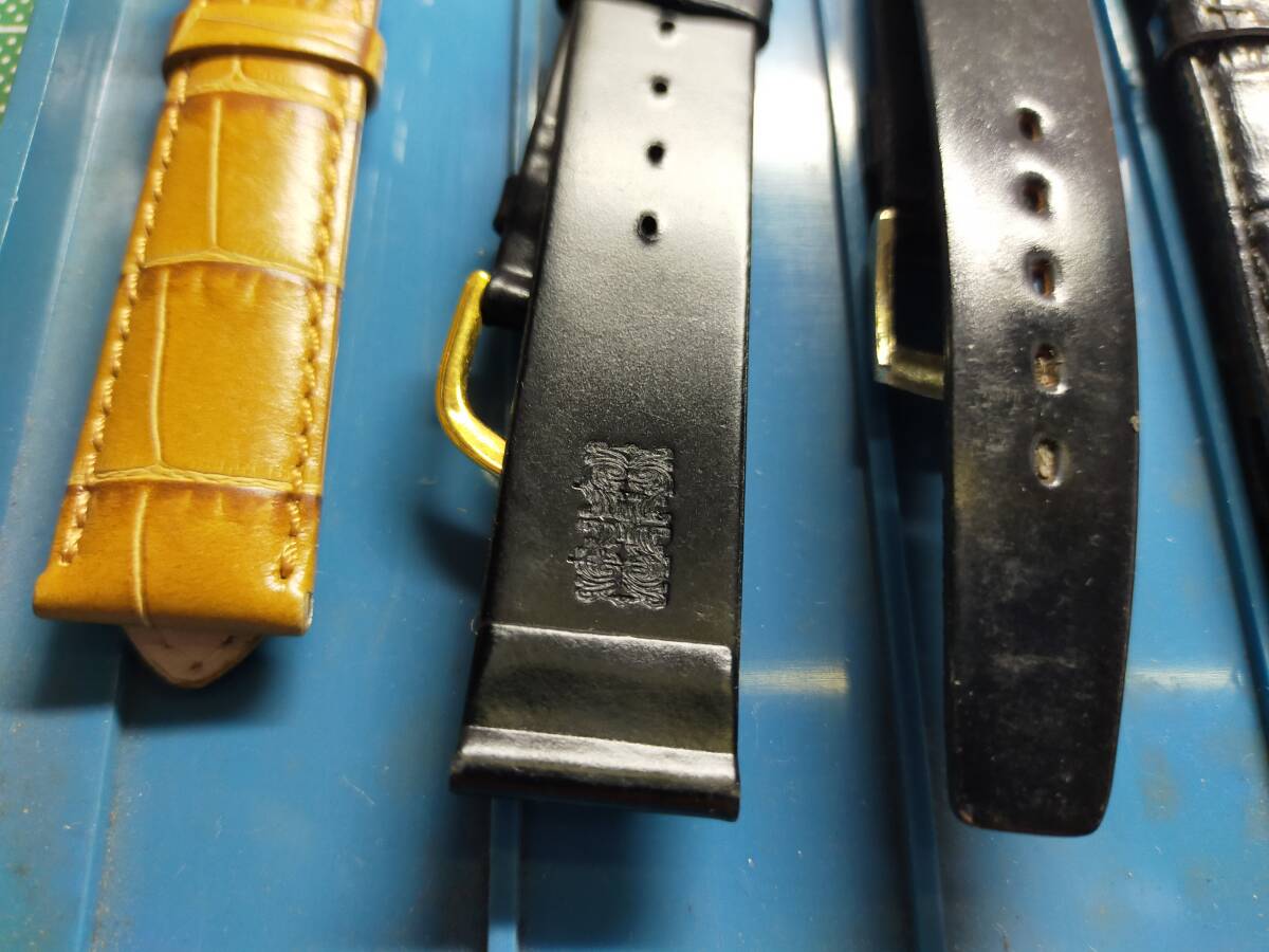 廃業時計店 未確認 ジャンク 部品取り 時計ベルト Vintage watch belts_画像9