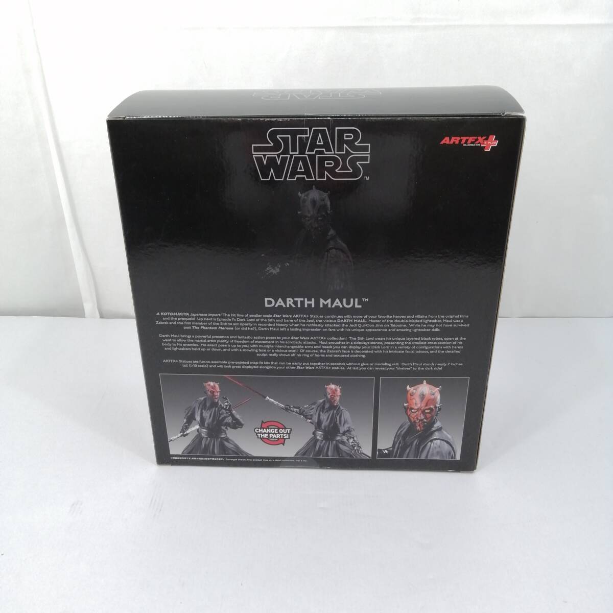 １円～中古＃スター・ウォーズ ダース・モール 1/10スケール コトブキヤ ARTFX+_画像2