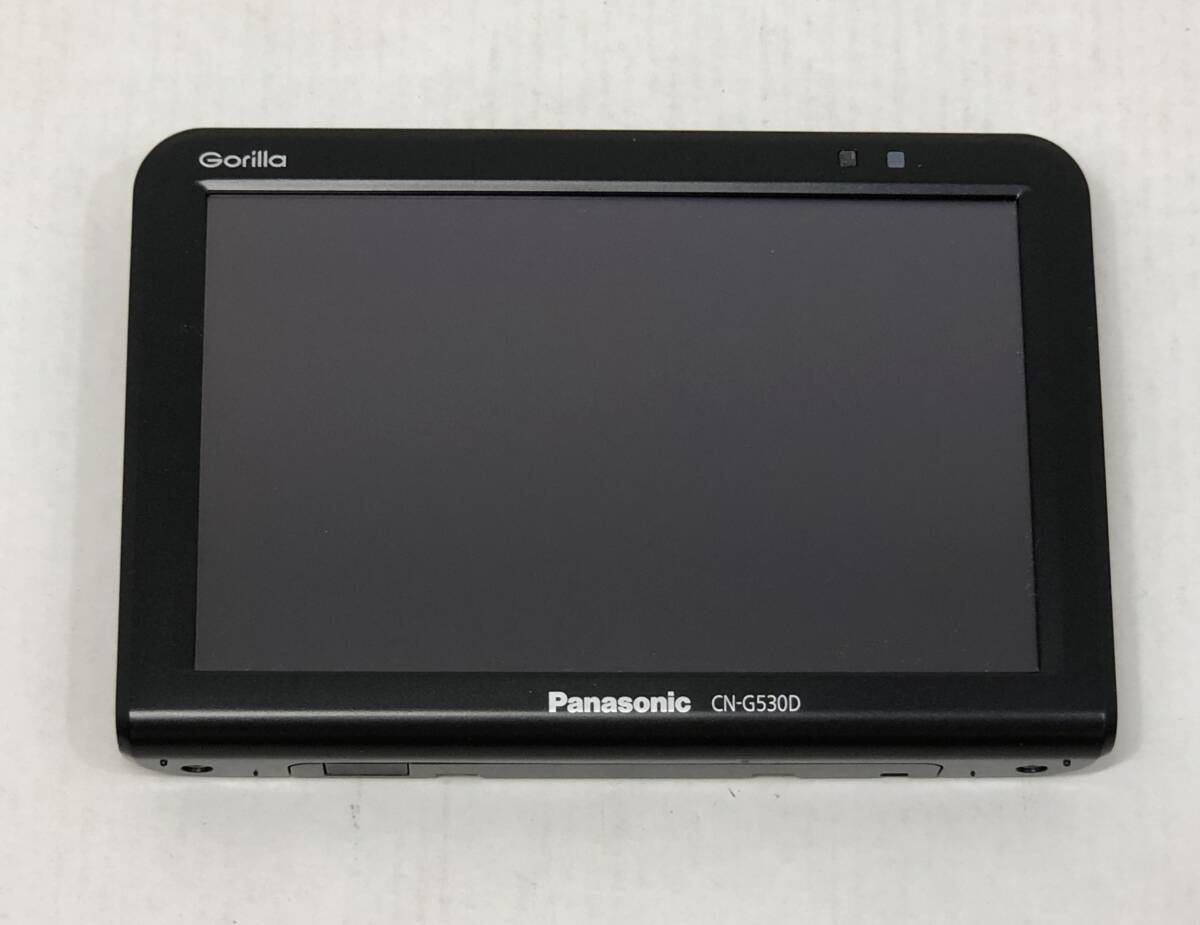 ■52 Panasonic パナソニック Gorilla ゴリラ SSDポータブルカーナビゲーション CN-G530D 5V型モニター 2019年度版地図【中古】_画像4